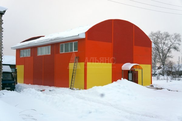 ТРЦ "Радуга" из сэндвич панелей - фото 1