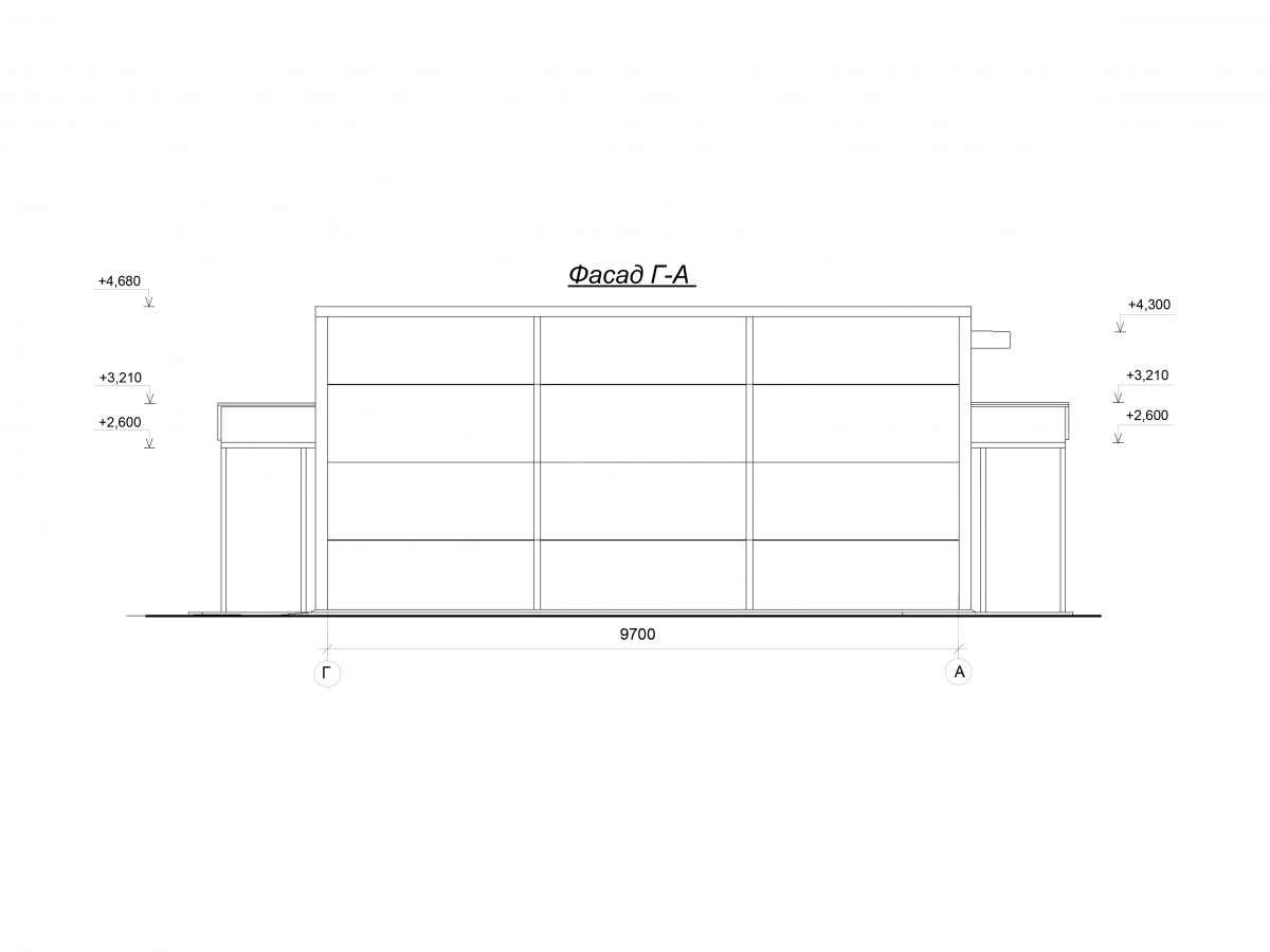 Планировка Контрольно-пропускной пункт из сэндвич-панелей -  фото 1