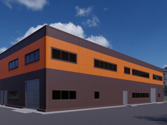 СТО из сэндвич панелей