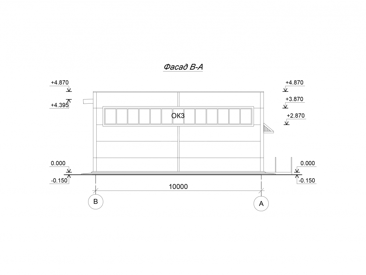 3D визуализация Магазин из сэндвич-панелей - фото 17