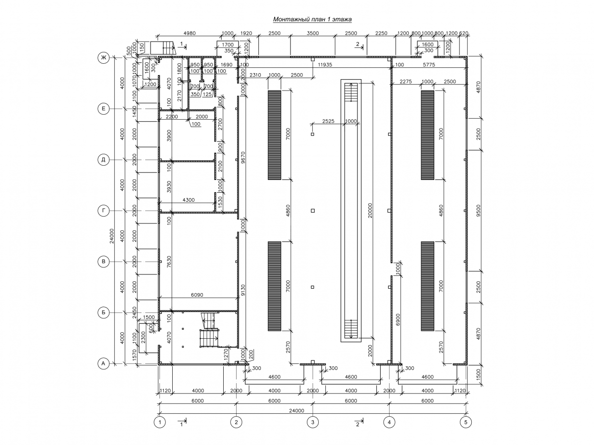 3D визуализация СТО с АБК из сэндвич-панелей - фото 18